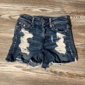 AE Distressed Jean Shorts